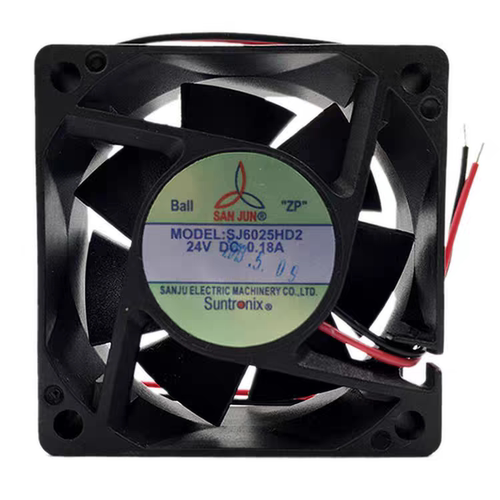 全新台湾三巨 SJ6025HD2 24V 0.18A 6CM变频器散热风扇SJ8025HD2