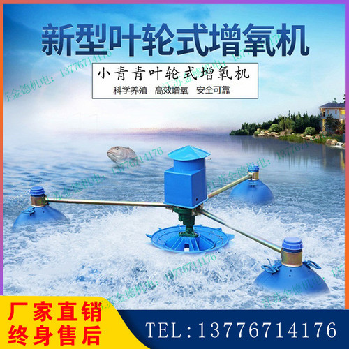 大水花鱼塘增氧机小青青纯铜芯