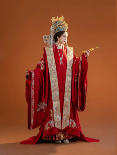 【出租】御裳华夏长乐未央明制婚服传统汉服马面裙嫁衣男女霞帔