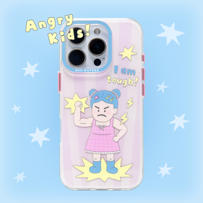 我很强女孩可爱少女手机壳