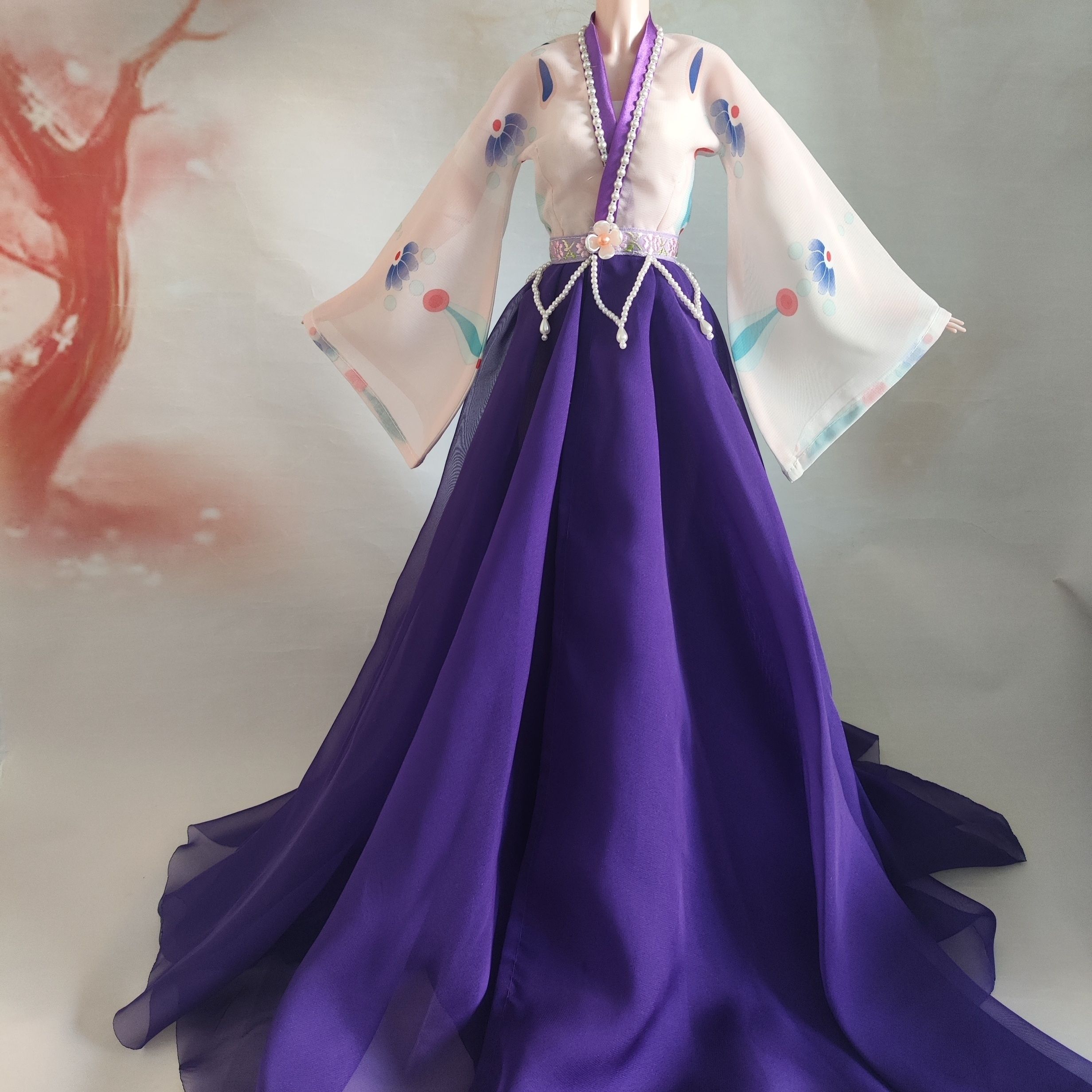 古风超仙裙子适合60厘米娃娃单独出售衣服