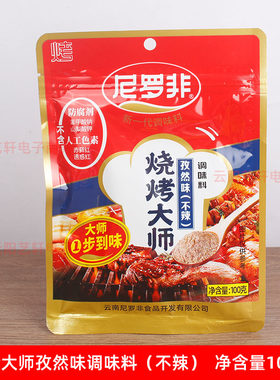 云南尼罗非孜然味烧烤料100克