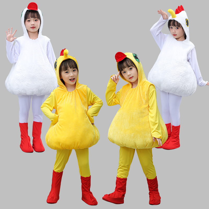 圣诞元旦小鸭子小鸡舞蹈演出服