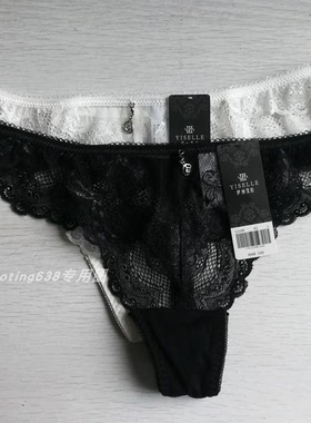 伊丝艾拉12249低腰丁字裤性感蕾丝T裤舒适无痕文胸配套内裤