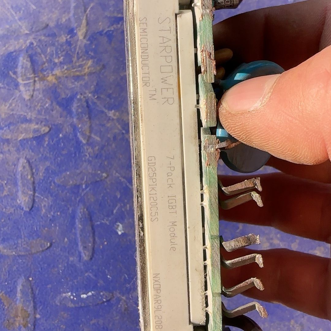 斯达模块 GD25PIT120C5S++拆机模块