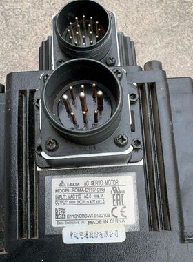 台达伺服电机 型号ECMA-E11310RS 1KW 输入电