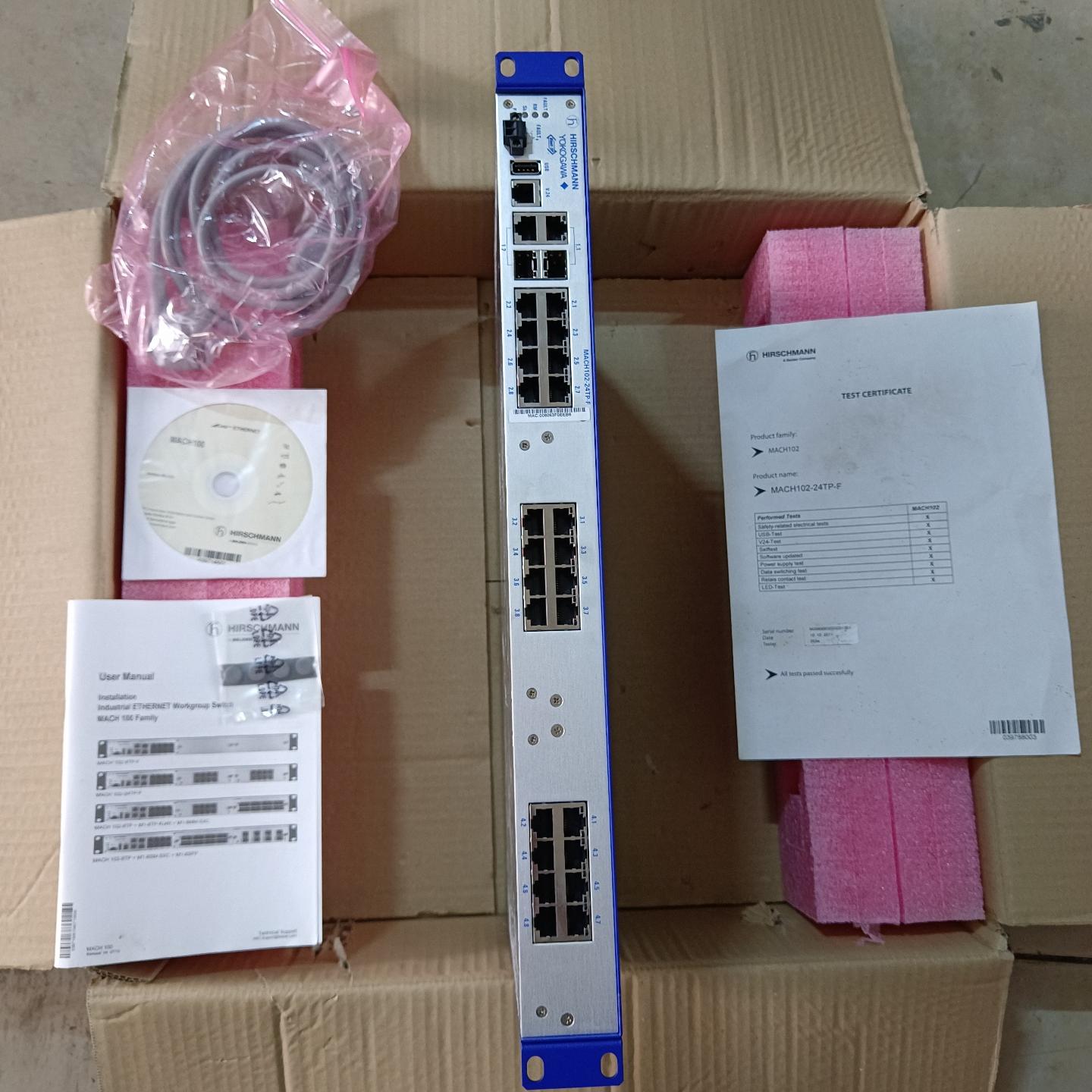 赫斯曼H102-24TP-F工业交换机 德国制造