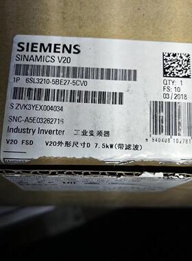 6SL3210-5BE27-5CV0开封了未使用过