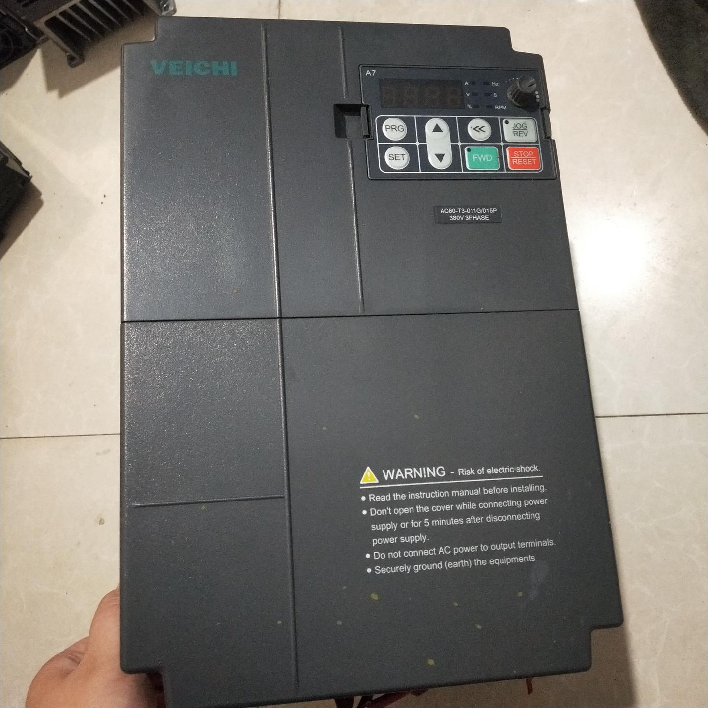 伟创变频器AC60-T3-011G/015P 380V 11