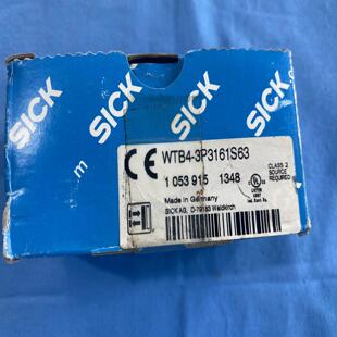 3P3161S63 光电传感器 WTB4 德国SICK西克