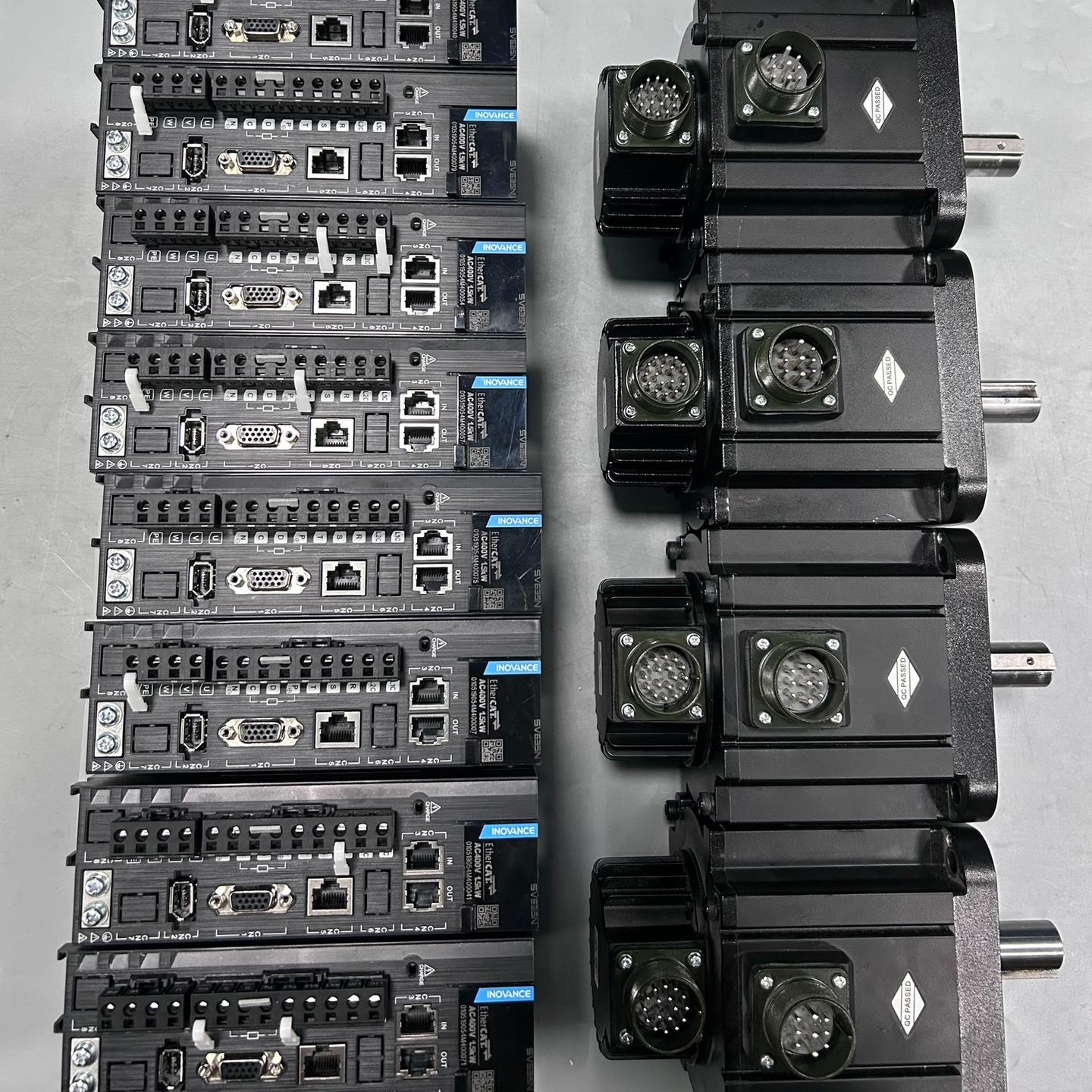 汇川635N伺服驱动器套装 1.5kW驱动配1.3KW的电机