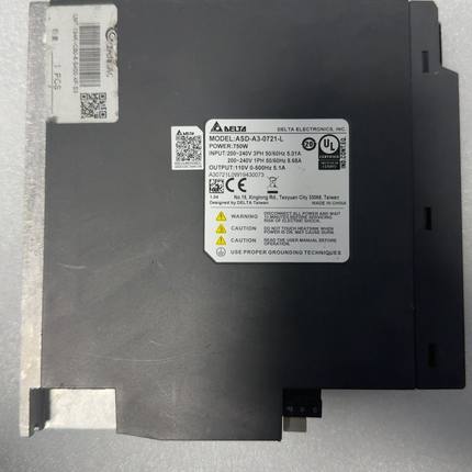 台达伺服驱动器ASD-A3-0721-L。拆机件 功率750