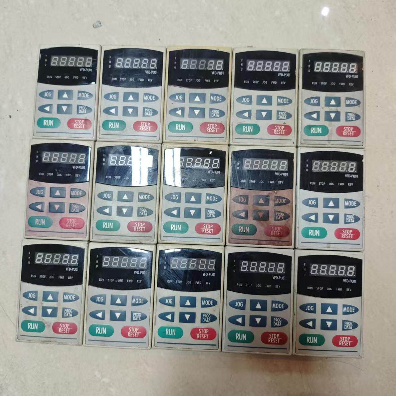 台达变频器操作面板VFD-PU01  实物拍摄  功能正常