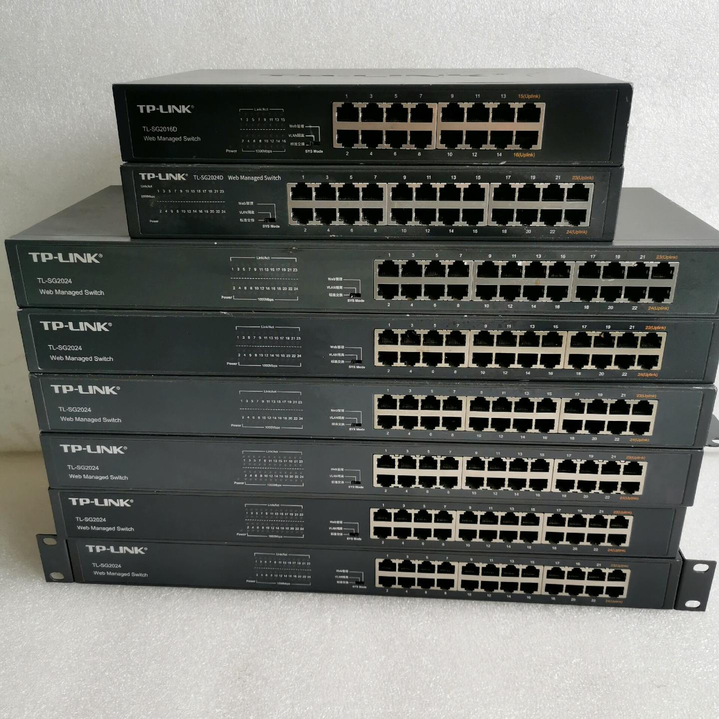 TP-Link  SG2024/SG2016D 全千兆WEB