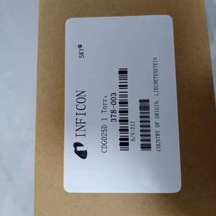 型号378 INFICON Torr CDG025D