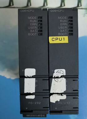 CPU Q06HCPU 拆机 实物拍摄 功能正常 有