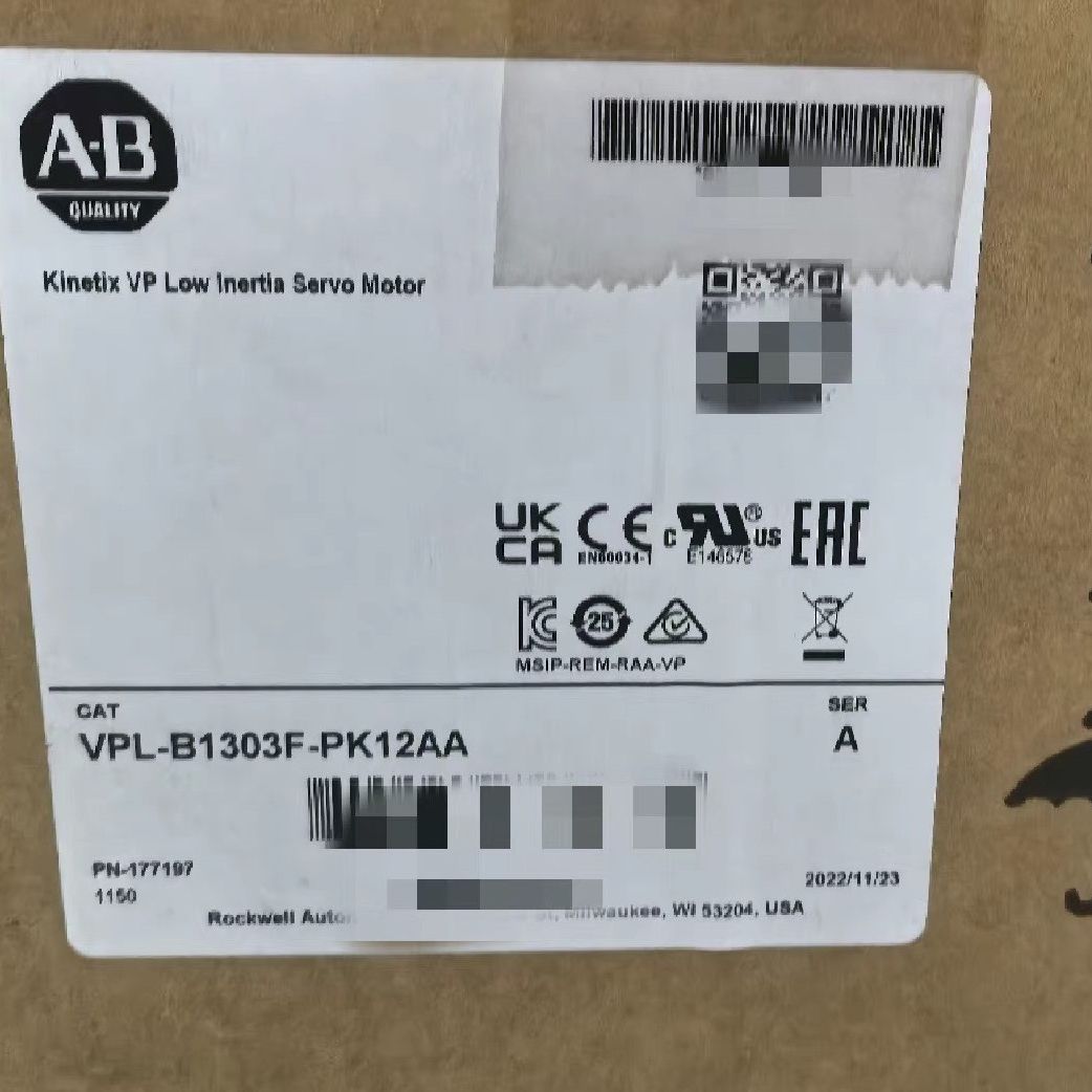 VPL-B1306F-CJ12AA罗克韦尔电机