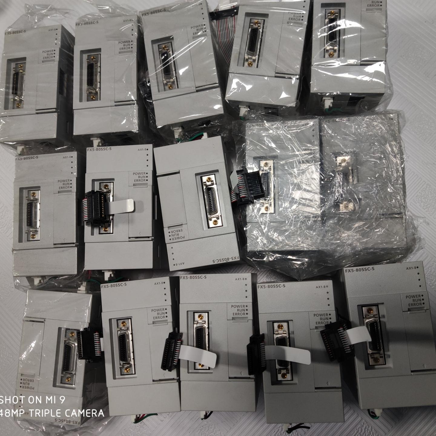 拆机PLC、FX5-80SSC-S、成色充新、年份都