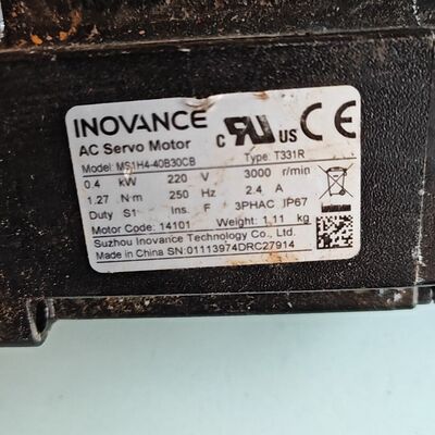 汇川INOVANCE伺服电机MS1H4-40B30CB 0.