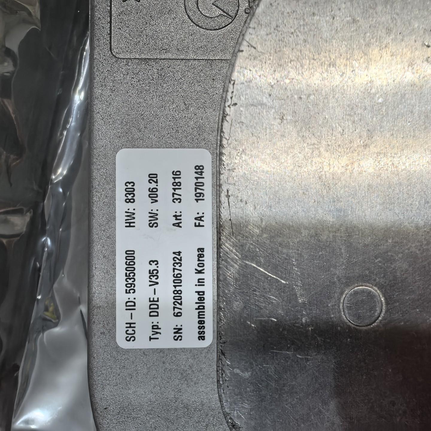 迅达电梯V35门机马达 型号DDE-V35.3 ID：593