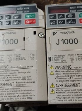 安川变频器J1000 型号CIMR-JCBA0002BAA