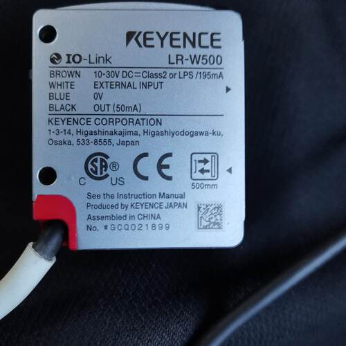 LR-W500 IO-Link传感器 几乎 实物拍