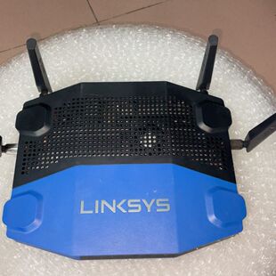 Linksys WRT1900AC千兆双频路由器 蓝色机身