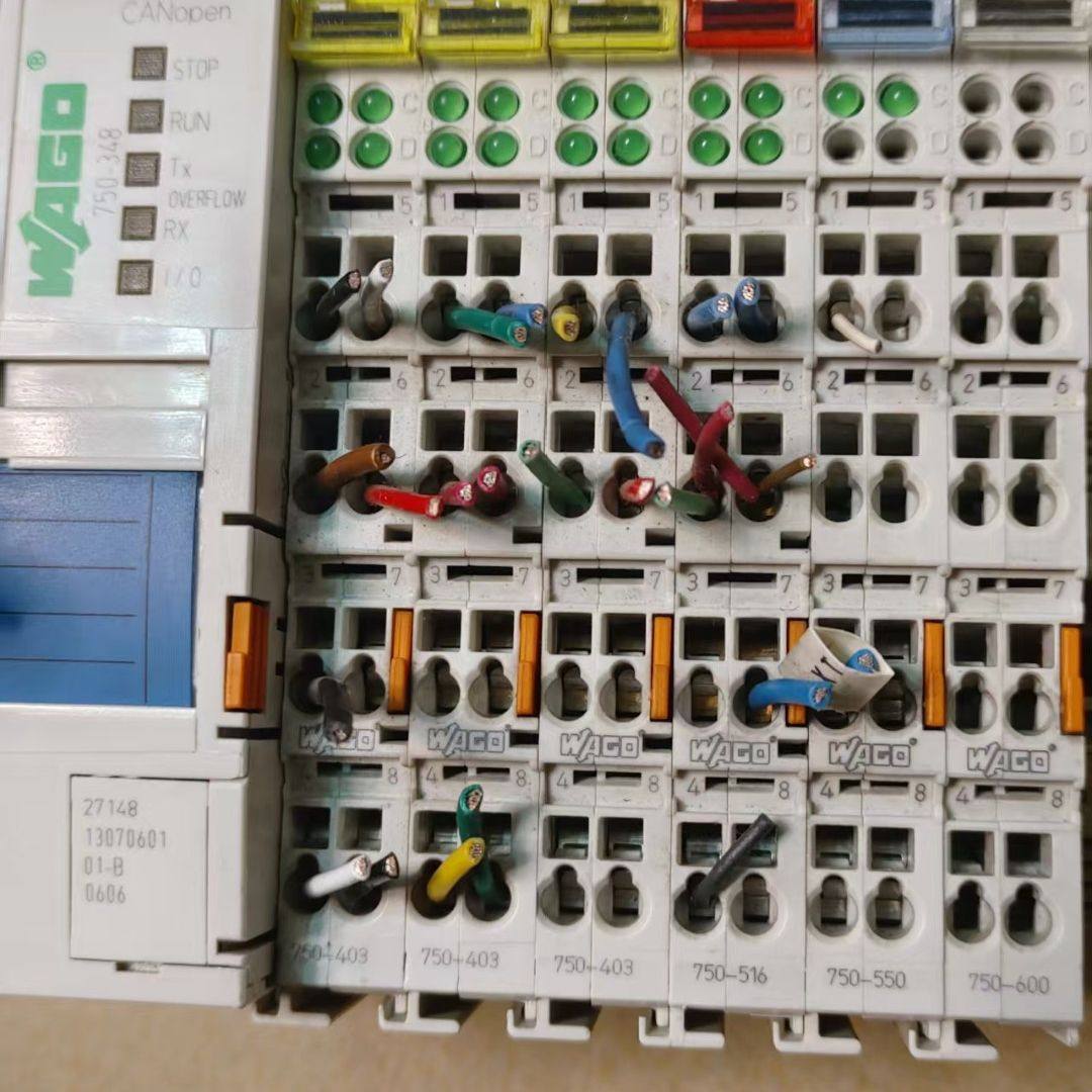 万可PLC模块750-403 9个    750-516 3