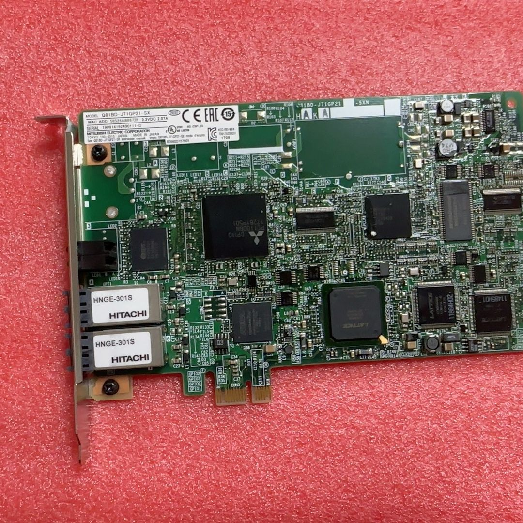 PLC通讯模块Q81BD-J71GP21-SX 成色新。