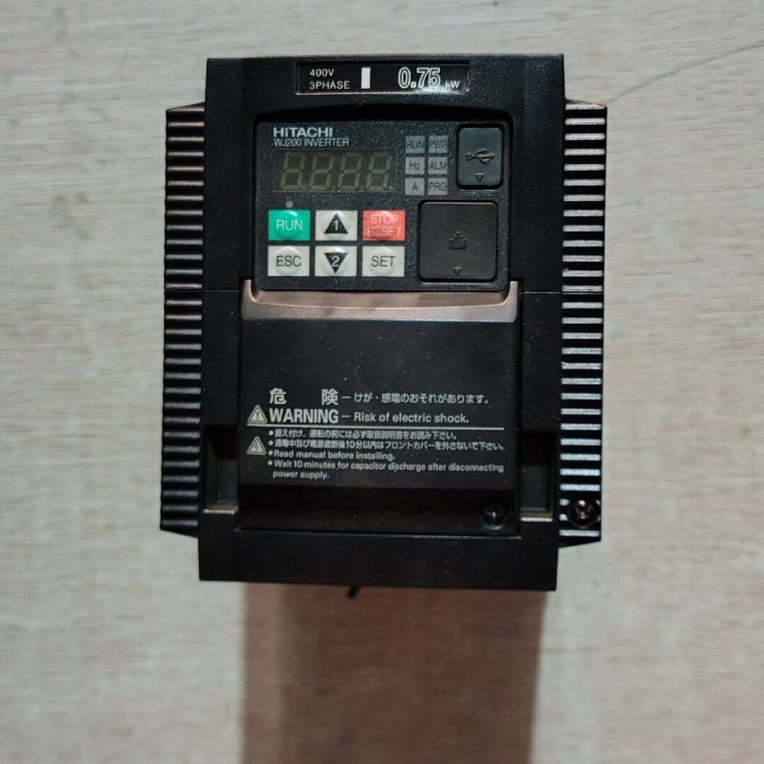 日立变频器  WJ200-007HFC-M  拆机 0.
