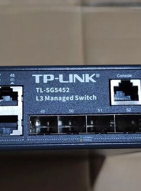 TP-link TL- SG5452 48口全千兆三层网管交