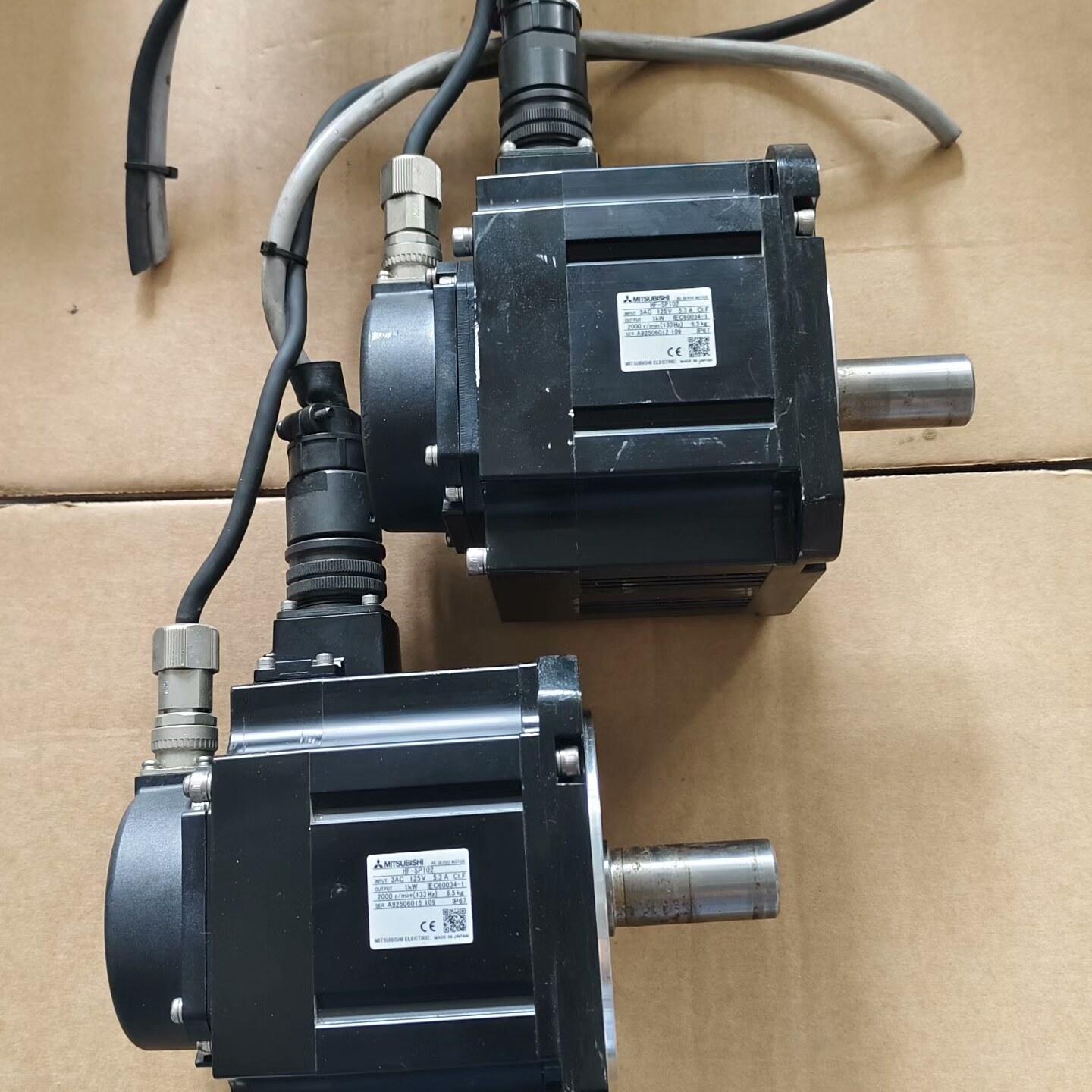 HF-SP102伺服电机 实物拍摄2台 成色漂亮 功能包