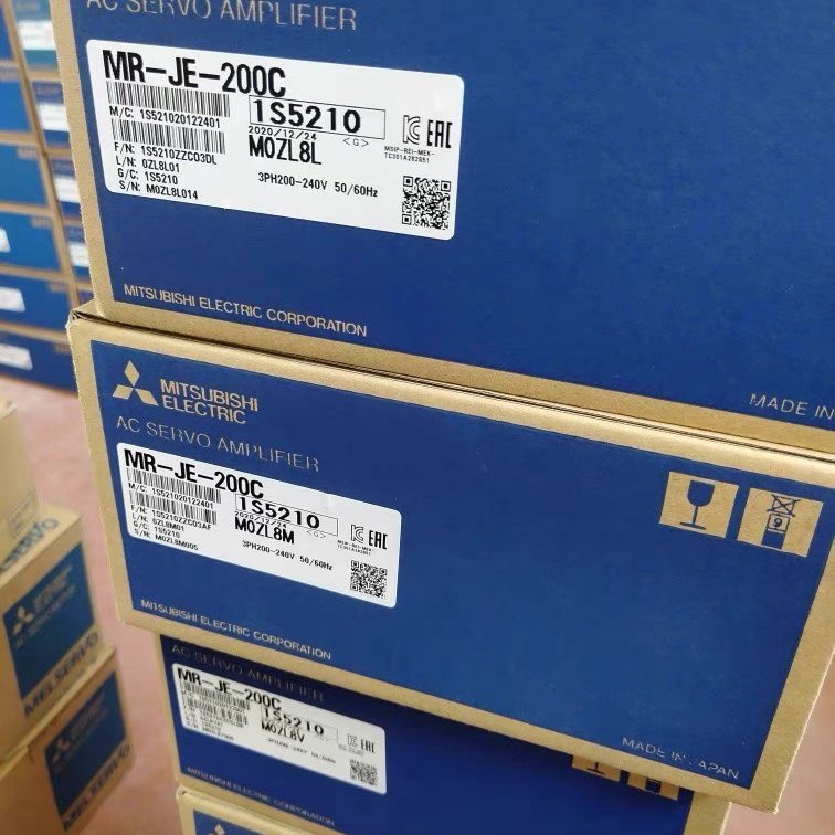 伺服电机套装带刹车HG-KN43BJ-S100+MR-J