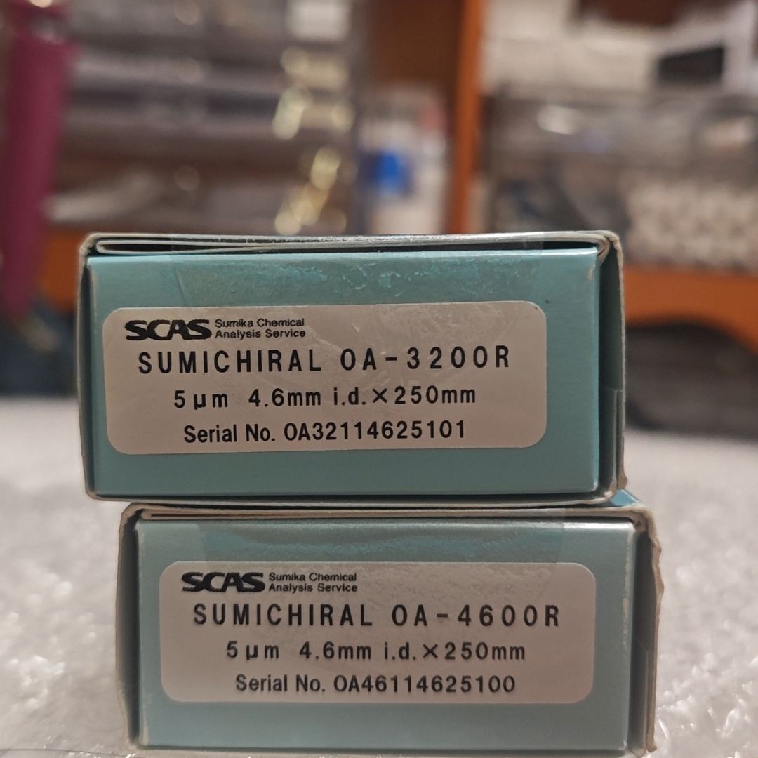 【手性柱】日本住友SCAS手性相色谱柱 SUMICHIRAL