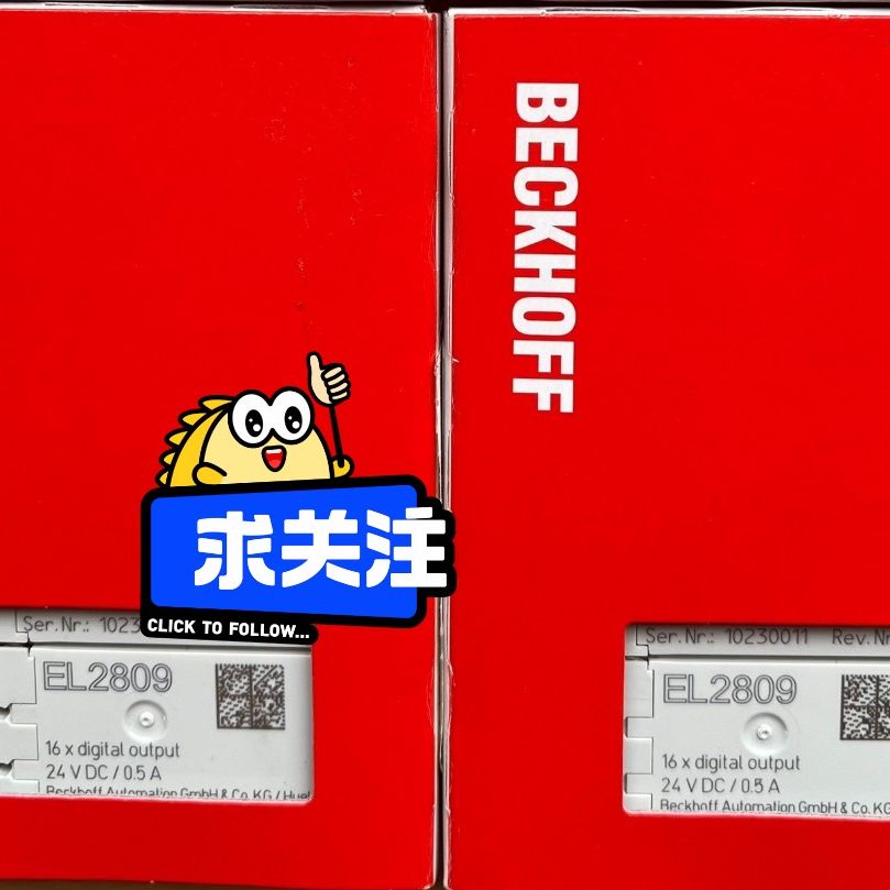 BECKHOFF模块EL2809极速发货