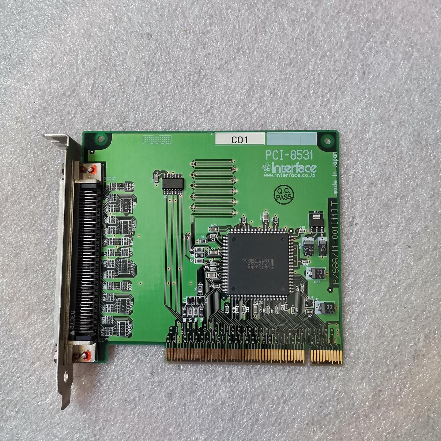 日本interface PCI-8531 数据采集卡 库存拆