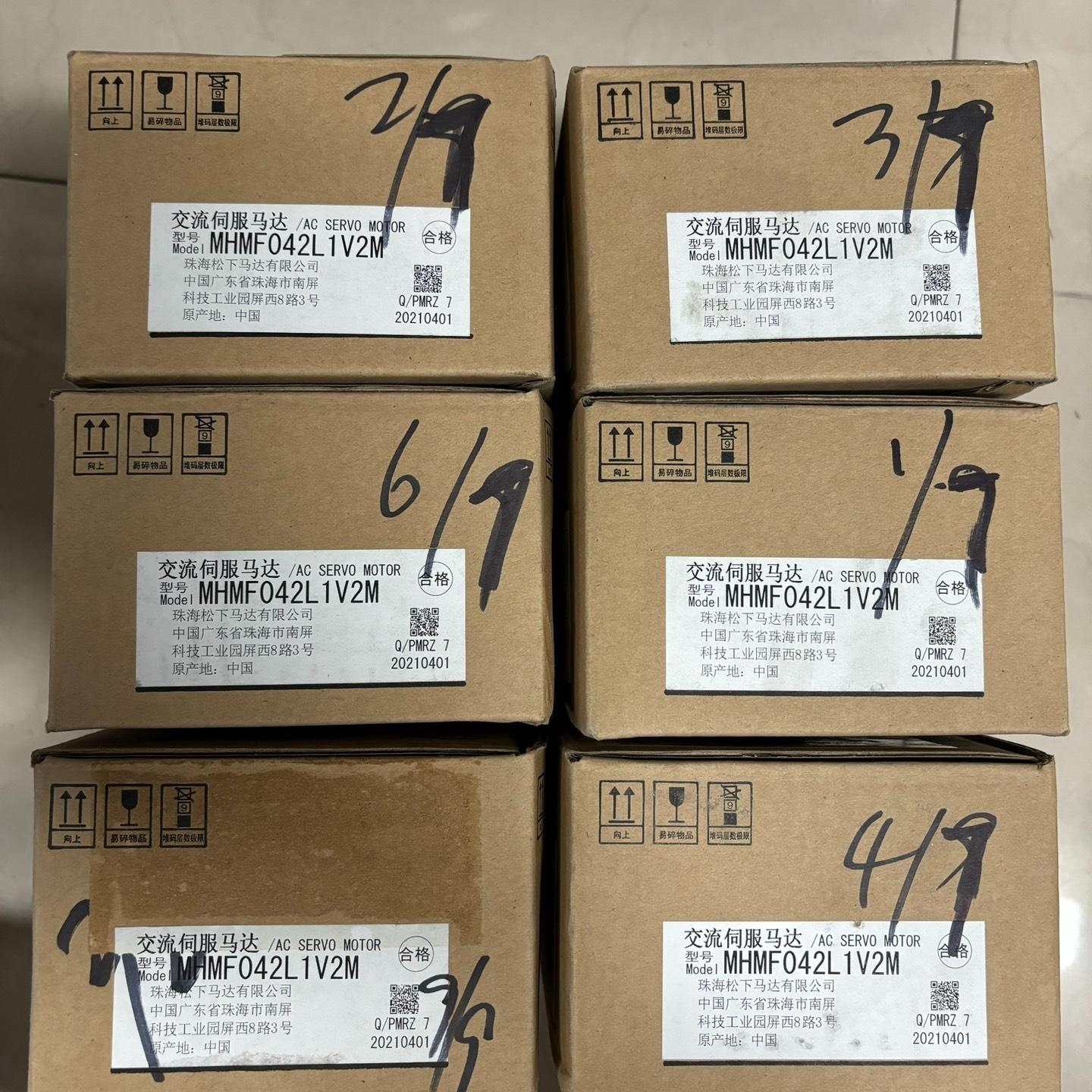 A6 MHMF042L1V2M 400W带刹车伺