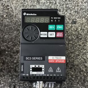 0.75K 0.75KW三相AC3 043 士林变频器SC3