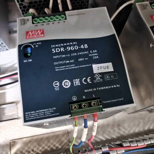 SDR-960-48    48V 20A 明纬开关电源