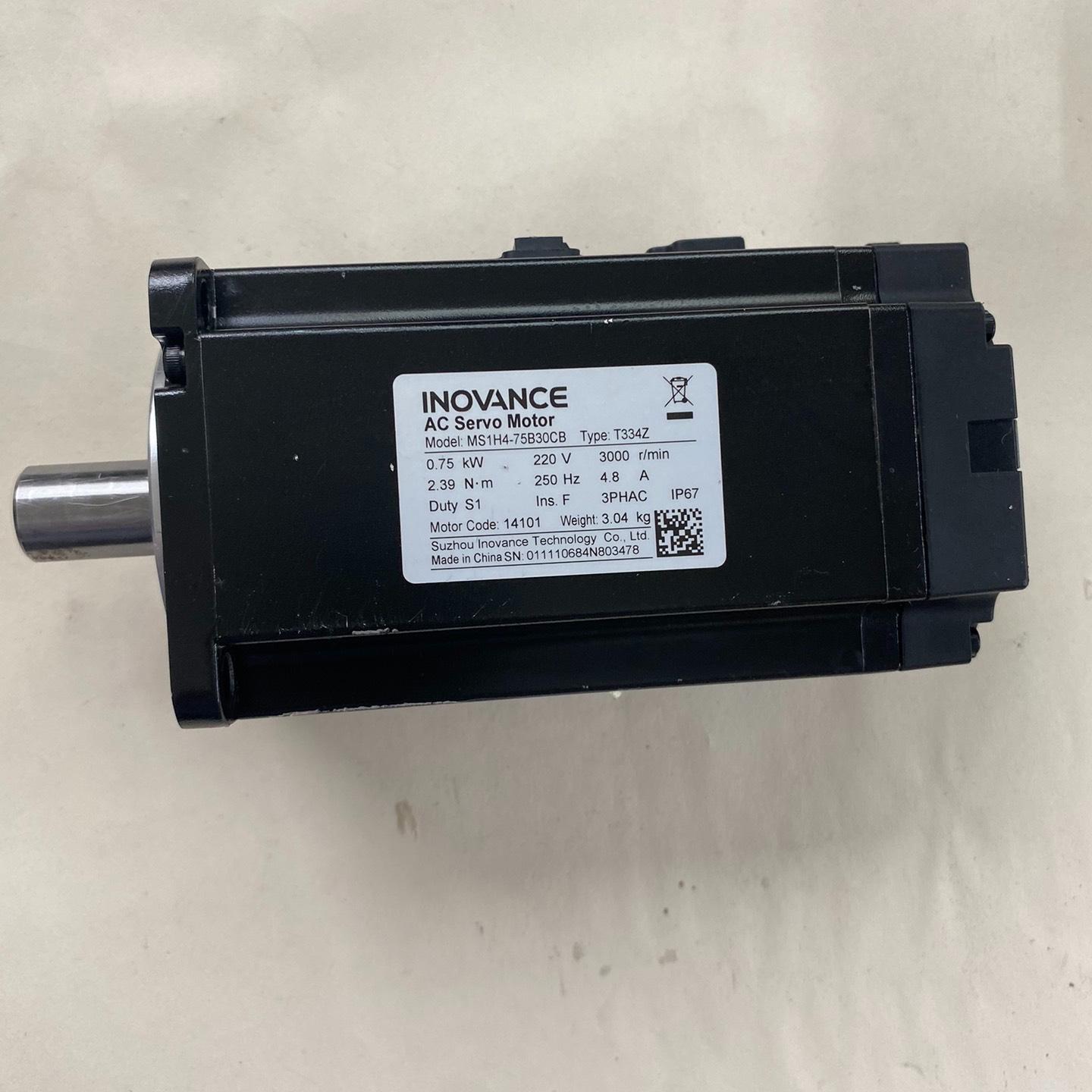 汇川伺服电机 型号MS1H4-75B30CB-T334Z 成