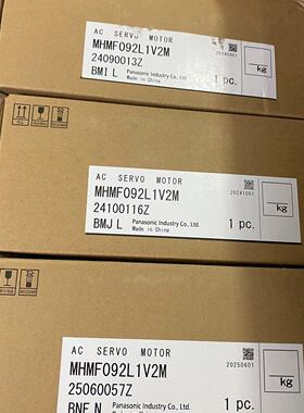 A6  1kw伺服电机MHMF092L1V2M、