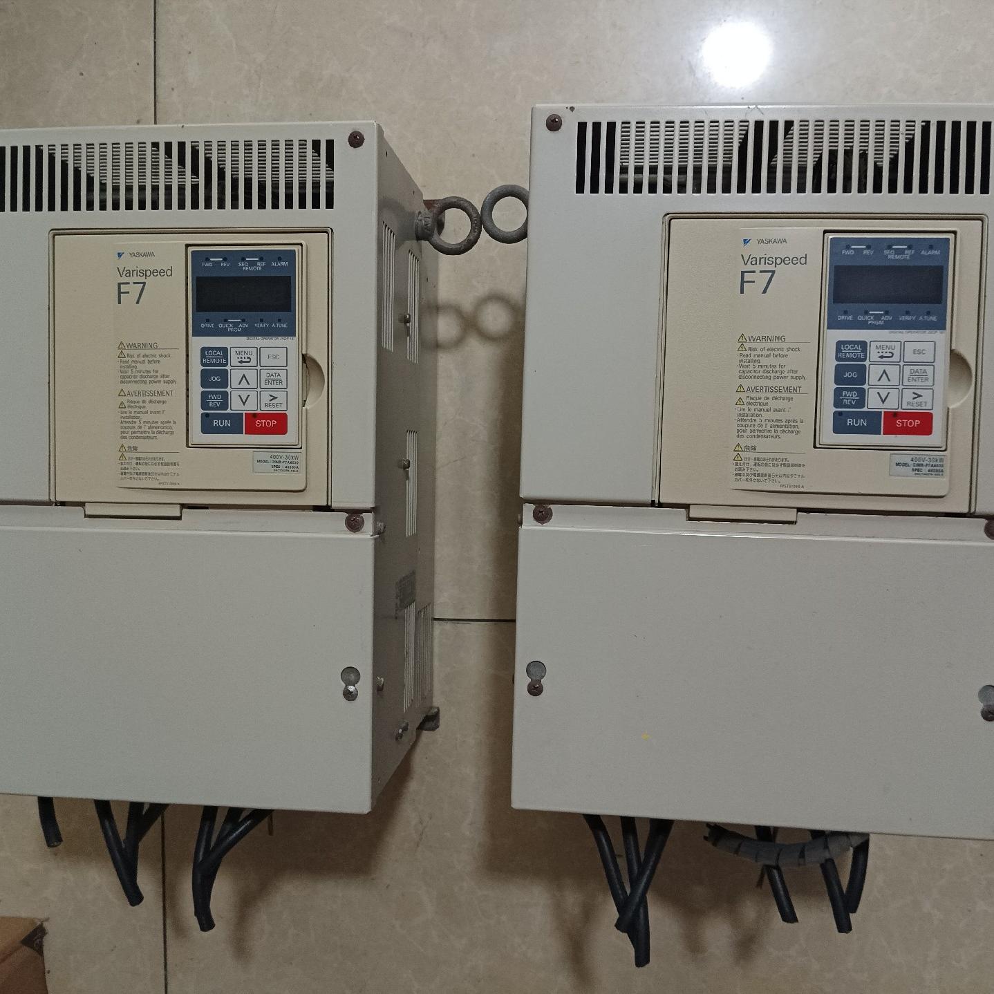 CIMR-F7A4030拆机安川F7系列30KW变频器