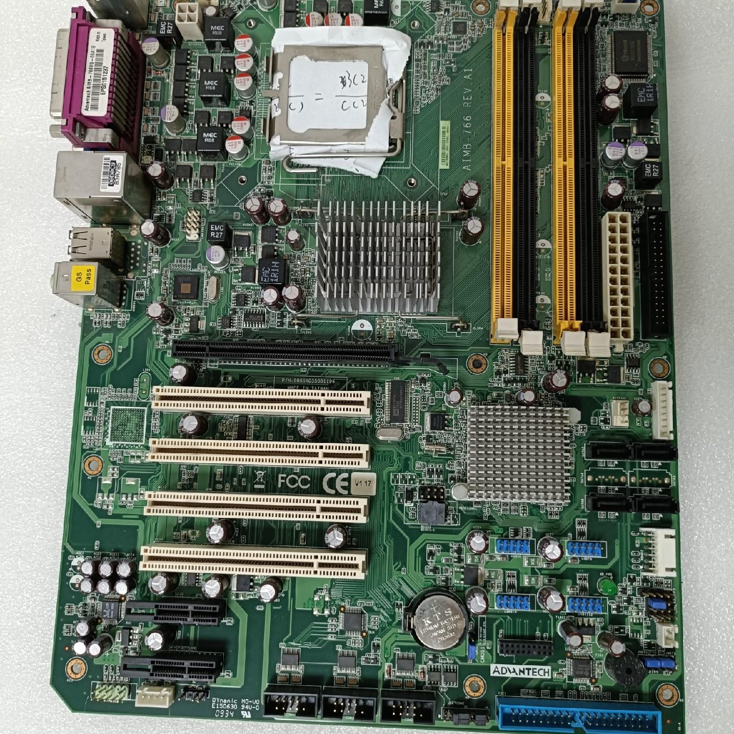 研华 AIMB-766 REV.A1工控机主板 单网口主