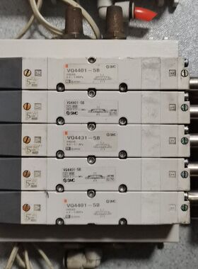 电磁阀VQ4401-5B 2组一组五个阀配阀底 标