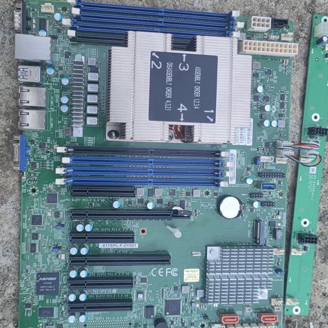 超微X11SPL-F服务器主板 单路 支持3647一二代可扩