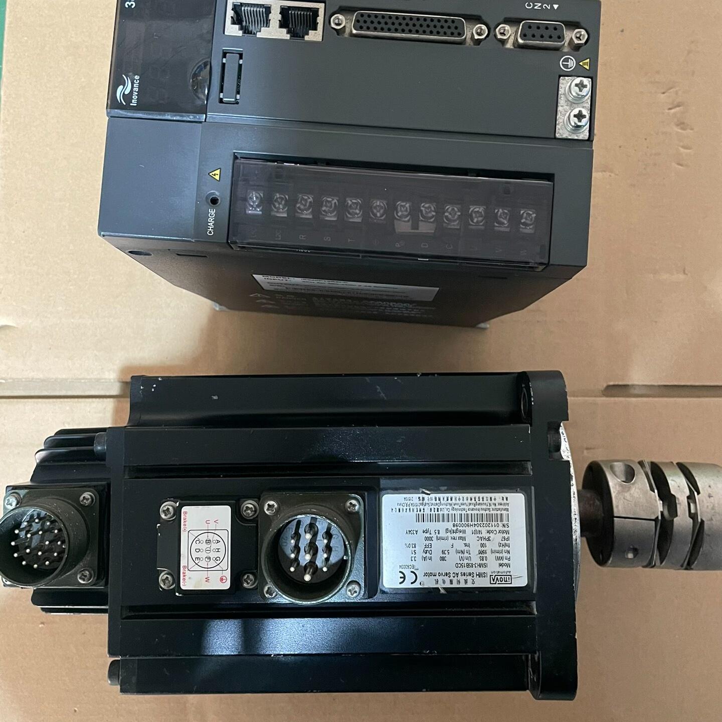 汇川1KW伺服带刹车拆机IS620PS7R6I-C