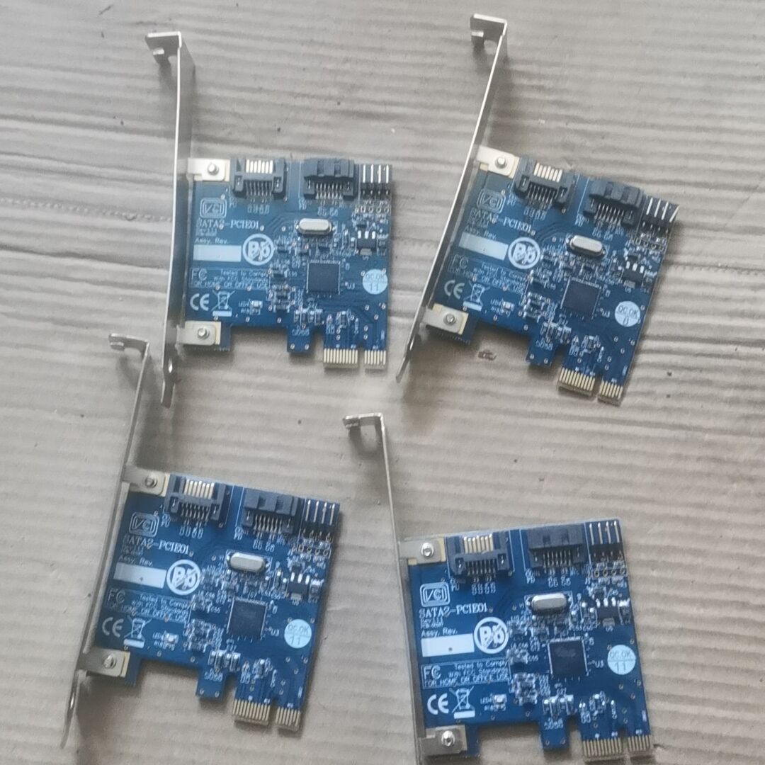 PCI-E转SATA2阵列卡2口SATA2卡RAID1卡42