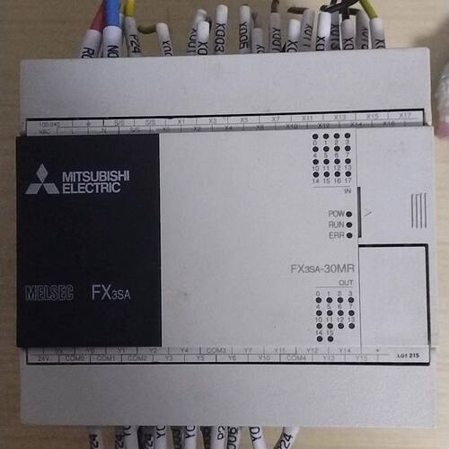 PLC模块 FX3SA-30MR-CM  拆机件