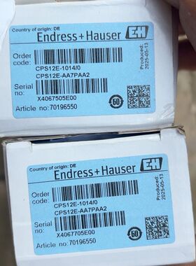 德国E+H恩德斯豪斯电极 型号CPS12E-1014/0 C