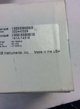 141A-14319;MKS BARATRON 100 TO